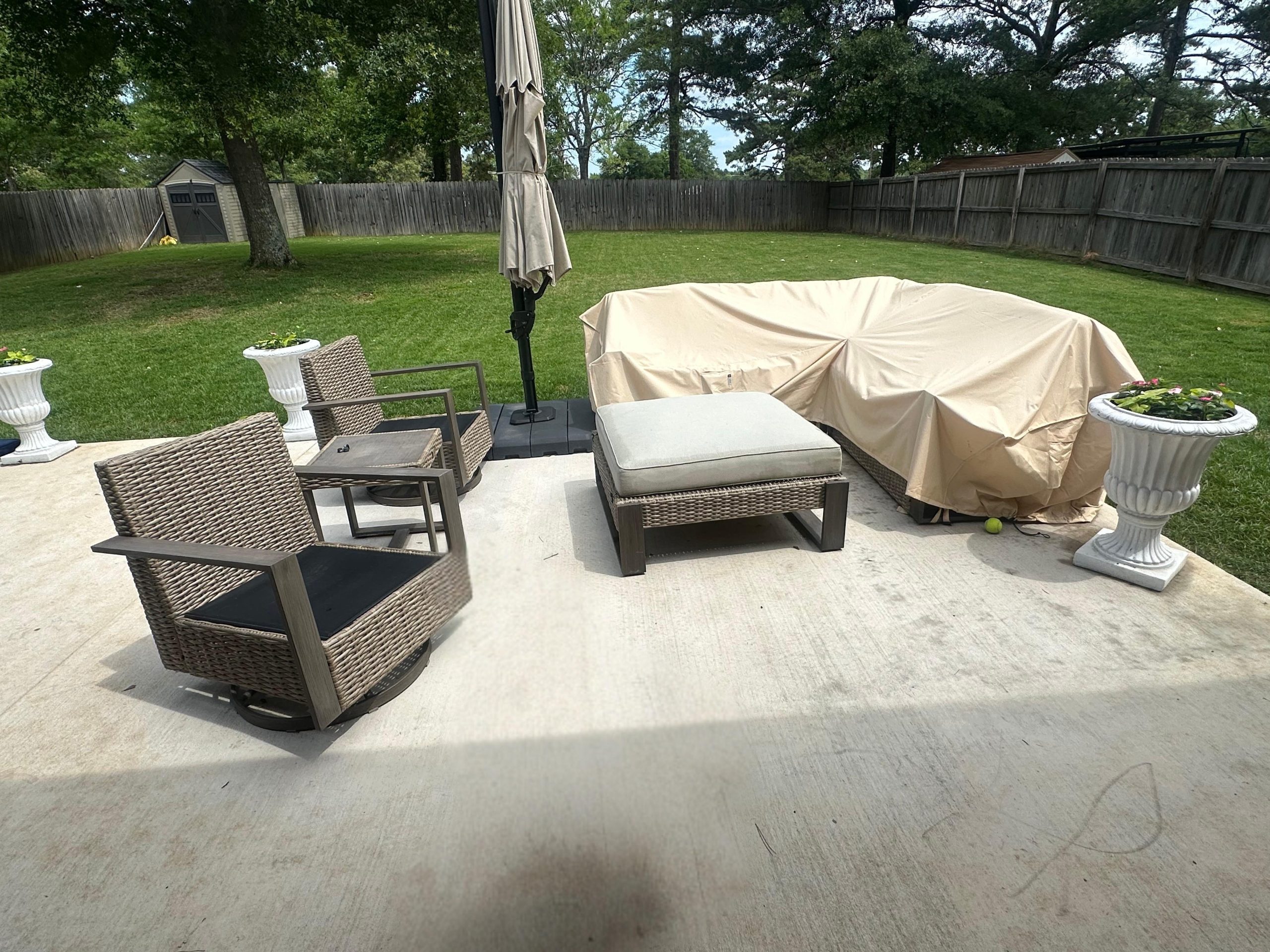 Full patio